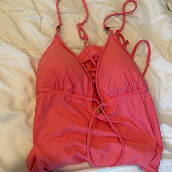 NWT: J. Crew Strappy Plunge One-Piece Swimsuit with Beads - Picture 2 of 3